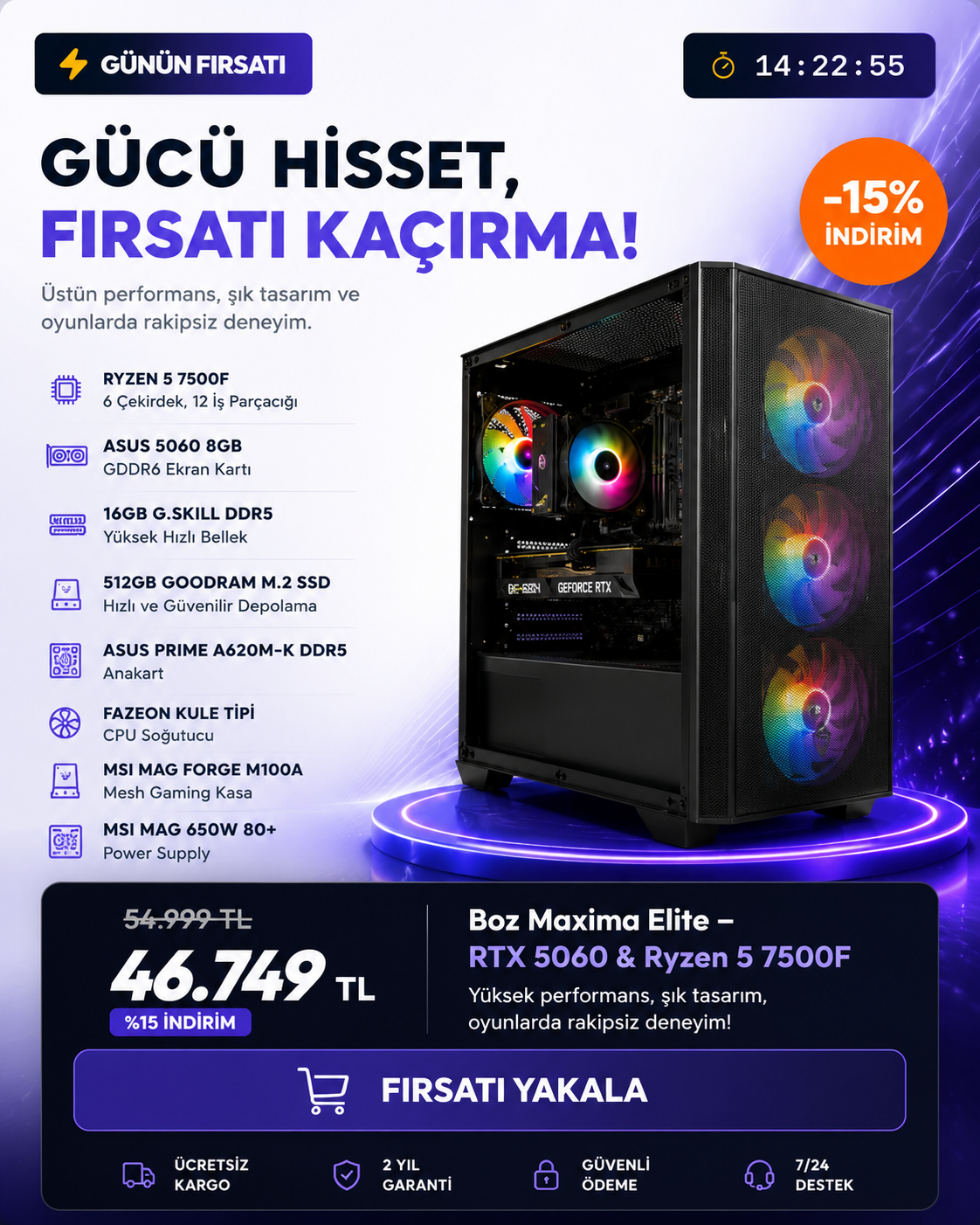 Boz Maxima 5060 Performance Edition!